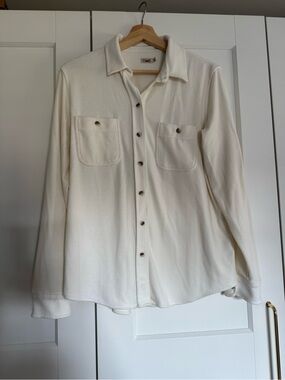 Faherty Sweater Shirt | Size Medium